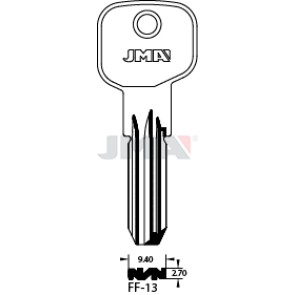 Schlüsselrohling Spezialprofil - FF-13