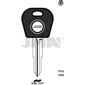 Transponder-Schlüsselrohling - TP00DAE-3.P1