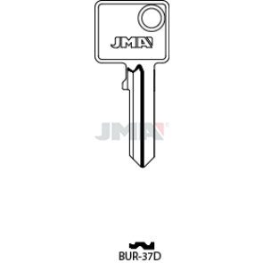 Schlüsselrohling - BUR-37D