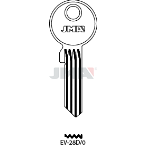 Schlüsselrohling-Spezialprofile - EV-28D/0