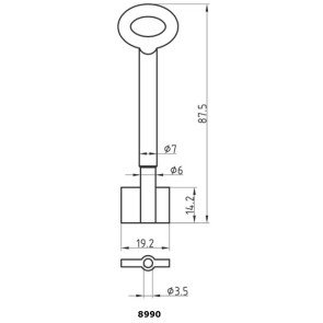 Doppelbartrohling - 8990