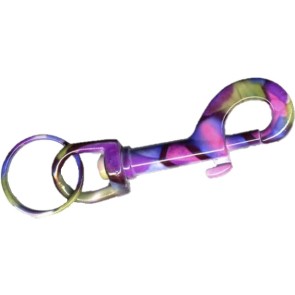 Karabinerhaken farbig 95