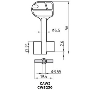 Doppelbartrohling - CAWI CW8230