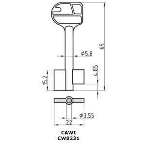 Doppelbartrohling - CAWI CW8231