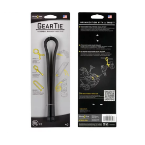 Gear Tie - Gummiflex-Binder / Torsion élastique - 18 Inch/45.7cm lang