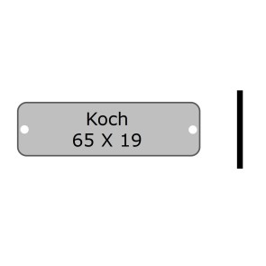 KOCH 65X19 MM ALU