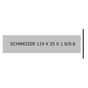 SCHWEIZER 119X25 MM
