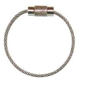 Drahtseil mit Schraubverschluss